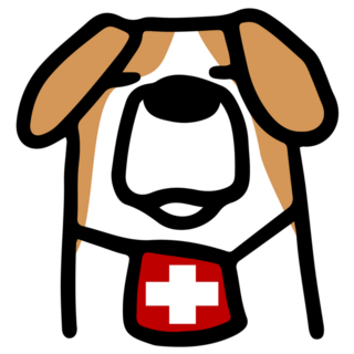 Bernard Simple Icon Sticker