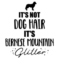 Bernese Dog Hair Sticker