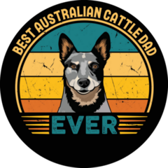 Best Cattle Dad Ever Sticker