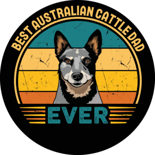 Best Cattle Dad Ever Sticker