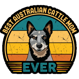 Best Cattle Mom Ever Sticker