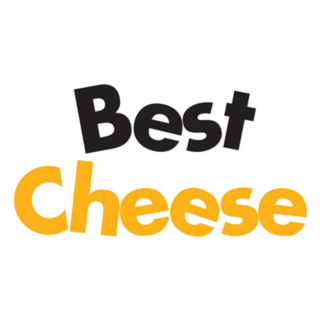 Best Cheese Lettering Sticker