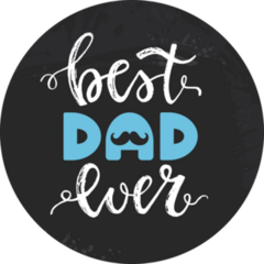 Best Dad Ever Sticker