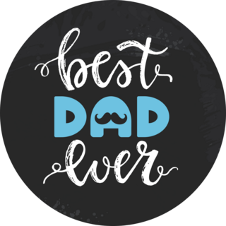 Best Dad Ever Sticker