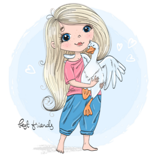 Best Goose Friends Sticker