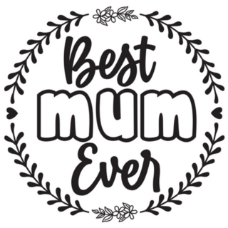 Best Mum Ever, Mothers Day Sticker