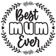 Best Mum Ever, Mothers Day Sticker