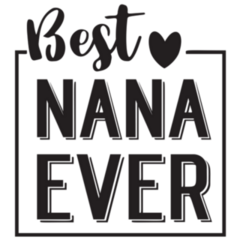 Best Nana Ever Ink Lettering Sticker