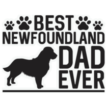 Best Newfoundland Dad Sticker