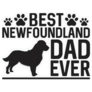 Best Newfoundland Dad Sticker