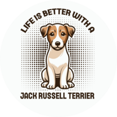 Better Life Terrier Sticker
