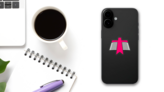 Bible with Cross on It Sticker on a Phone (New) example