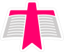 Bible with Cross on It Sticker