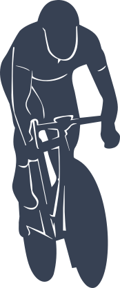 Bicycle, Bicyclist Sticker