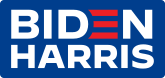 Biden Harris Blue Sticker