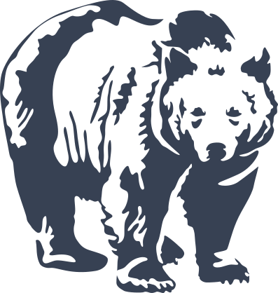 Big Black Bear Sticker