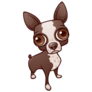 Big Eyed Chihuahua Sticker