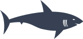 Big Fin Shark Sticker