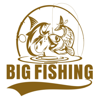 Big Fishing Sticker