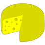 Big Green Cheese Wheel Sticker