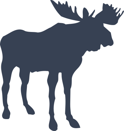 Big Moose Sticker