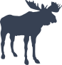 Big Moose Sticker