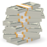 Big Stack of Money Sticker