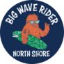 Big Wave Surf Monster Sticker