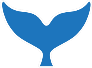 Big Whale Tail Sticker