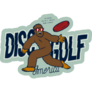 Bigfoot Disc Golf Sasquatch Sticker