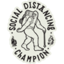 Bigfoot Distance Champion Sticker