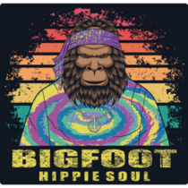 Bigfoot Hippie Soul Sticker