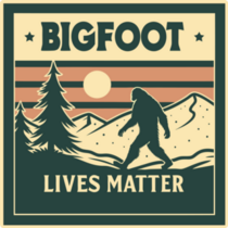 Bigfoot Lives Matter Sticker