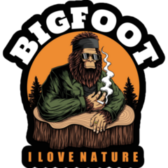 Bigfoot Nature Lover Sticker