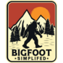 Bigfoot Sports Player Sticker