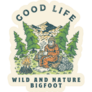 Bigfoot Wild And Nature Sticker