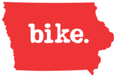 Bike Iowa Sticker