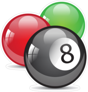 Billiard Balls Sticker