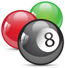 Billiard Balls Sticker