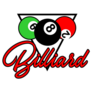 Billiard Lettering Logo Sticker