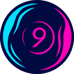 Billiard Pop Art Colorful Sticker