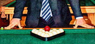 Billiards And Billiard Balls Sticker