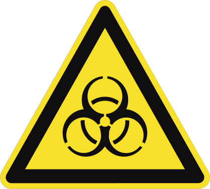 Biohazard Sign Sticker