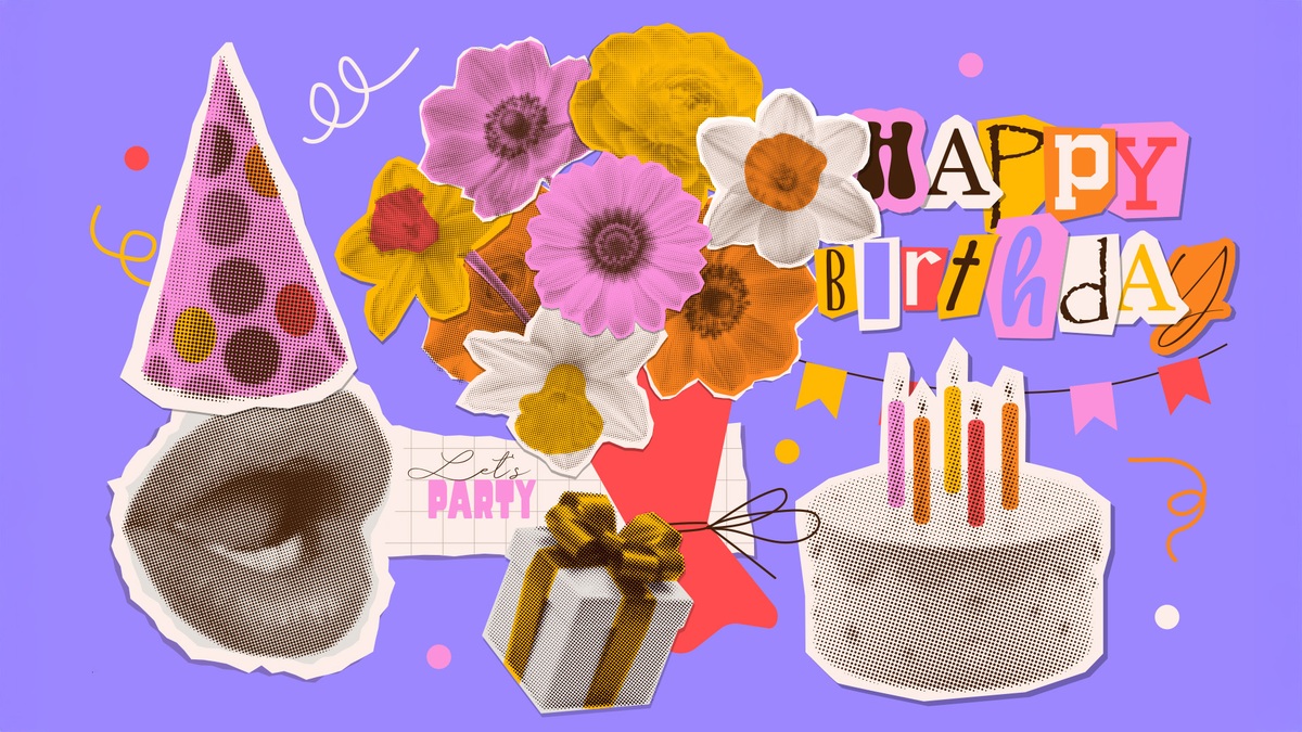 Custom Birthday Stickers and Decals for a Party