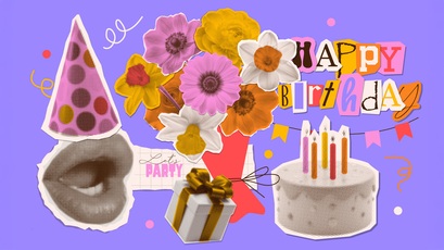 Custom Birthday Stickers and Decals for a Party