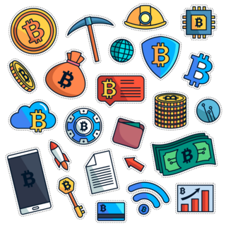 Bitcoin Miner Sticker Sheet 