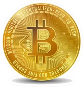Bitcoin Symbol Sticker