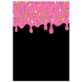 Black Donut Dripping Sticker 
