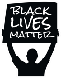 Black Lives Matter Protest Sign Sticker