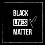 Black Lives Matter Square Sticker